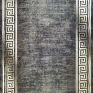 Konyhai Szőnyeg Hali görög mintás zöld 80x150 cm